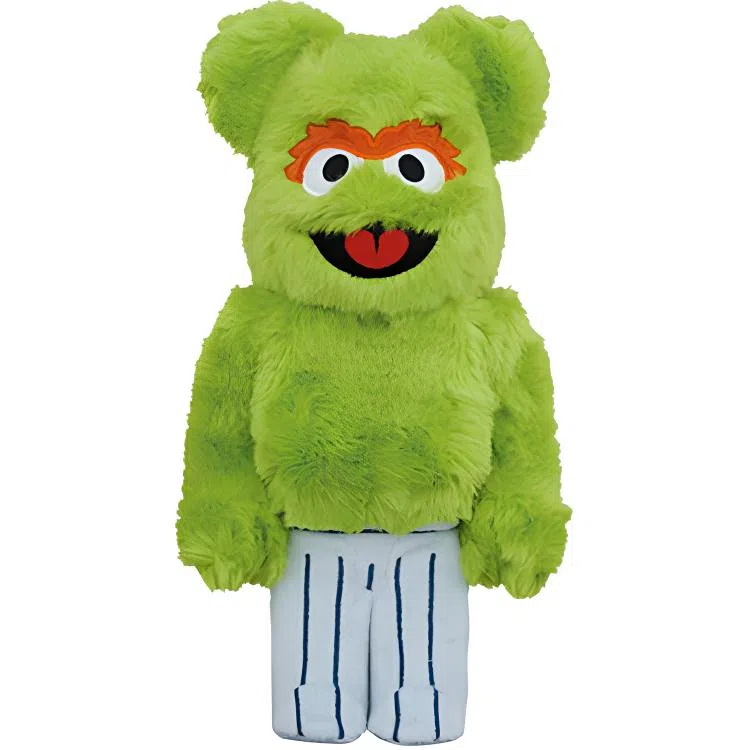 BERBRICK x SESAME STREET 400 OSCAR THE GROUCH Costume Ver. 28cm