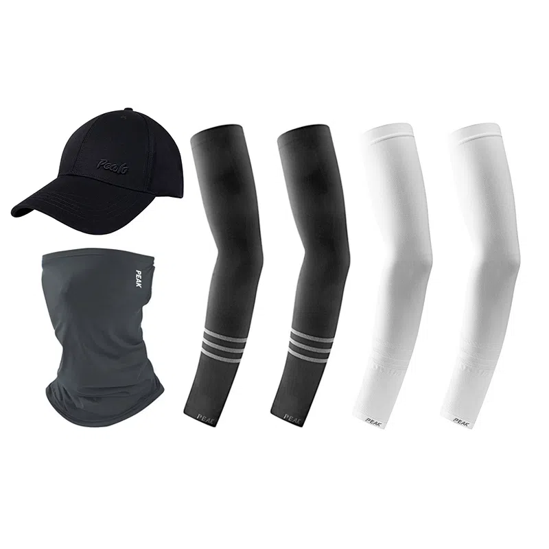 匹克 冰丝防紫外线护臂夏季开车运动骑行户外 锦纶 防晒袖 男女同款情侣款