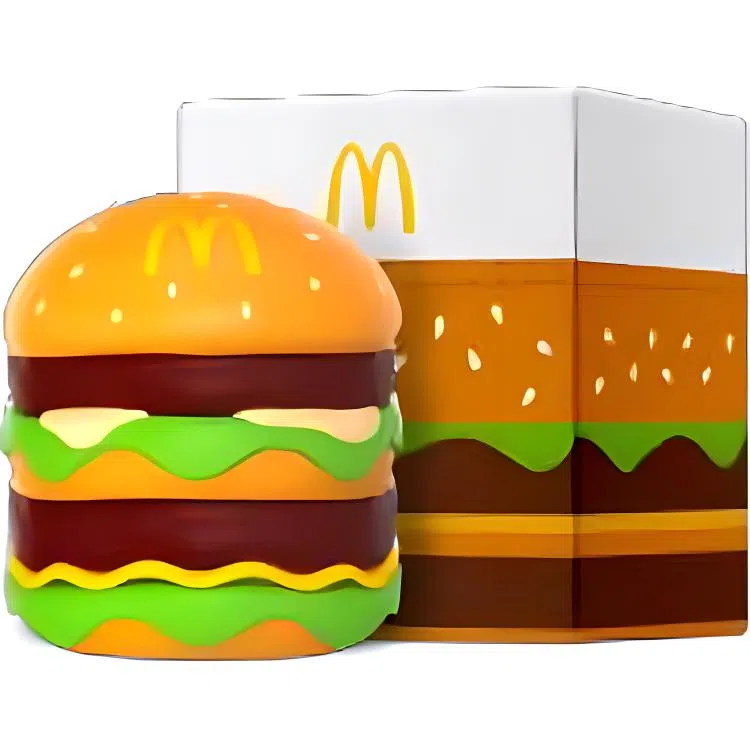 麦当劳 汉堡拍拍灯 玩具