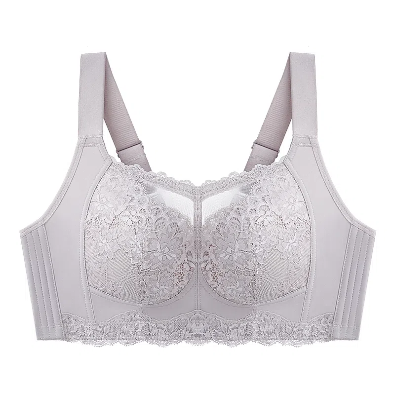 千奈美 大胸显小全罩杯薄款收副乳防下垂文胸 女款