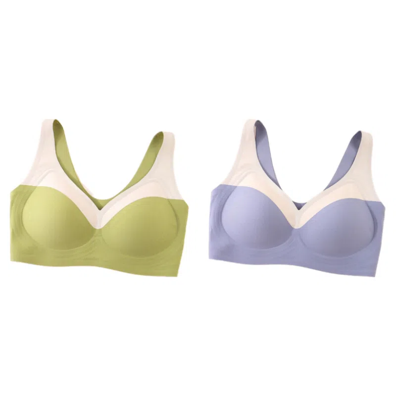 俞兆林 纯色提拉大胸显小上托聚拢防下垂收副乳薄款文胸 女款 组合装