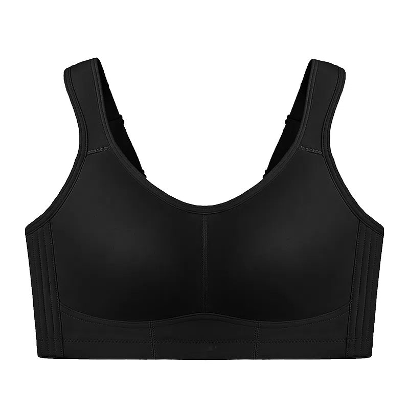 千奈美 防震无痕大胸显小收副乳防下垂运动文胸 女款