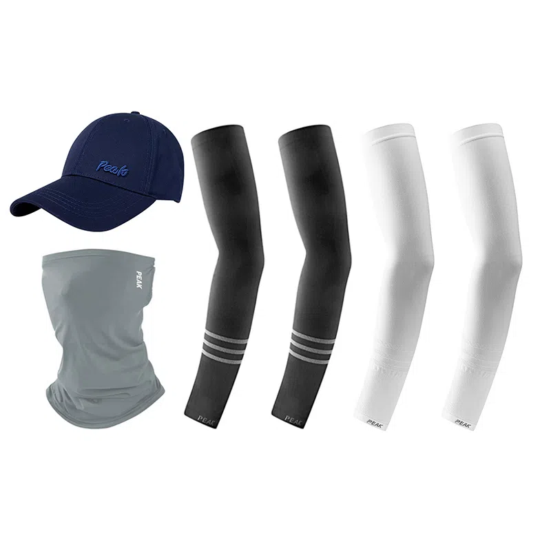 匹克 冰丝防紫外线护臂夏季开车运动骑行户外 锦纶 防晒袖 男女同款情侣款