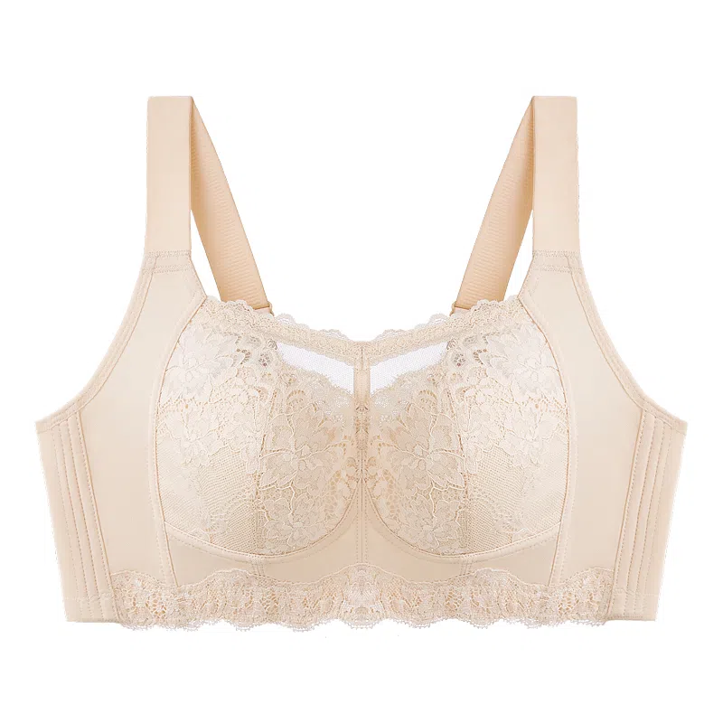 千奈美 大胸显小全罩杯薄款收副乳防下垂文胸 女款