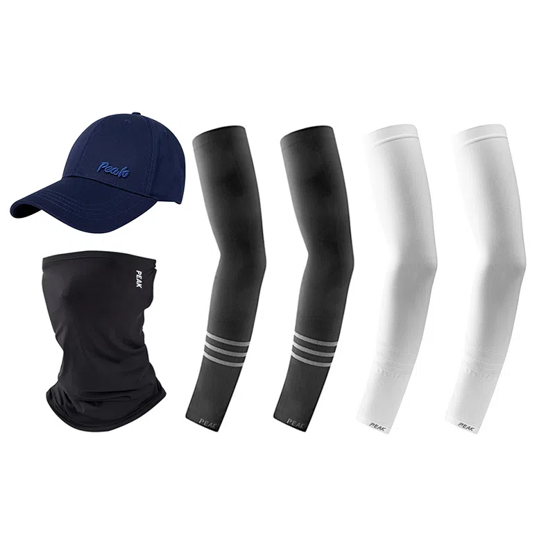 匹克 冰丝防紫外线护臂夏季开车运动骑行户外 锦纶 防晒袖 男女同款情侣款