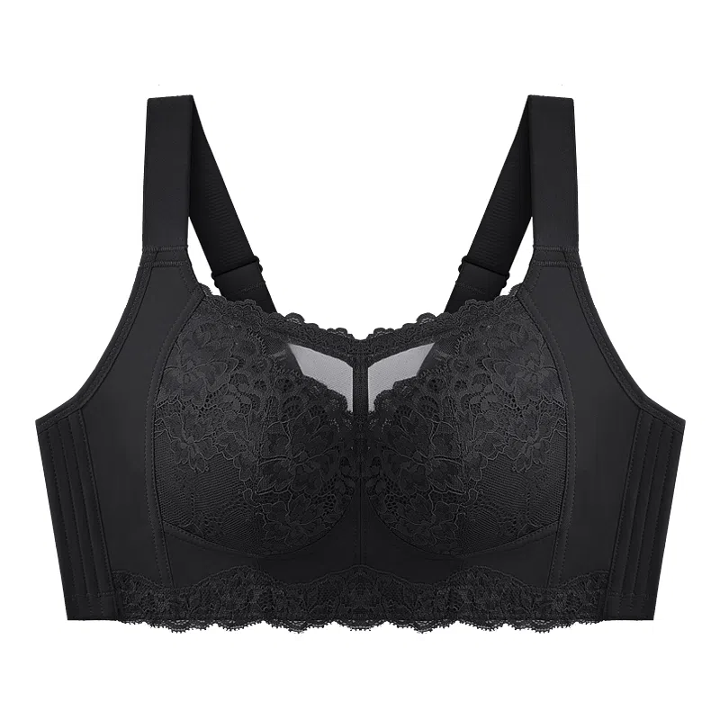 千奈美 大胸显小全罩杯薄款收副乳防下垂文胸 女款