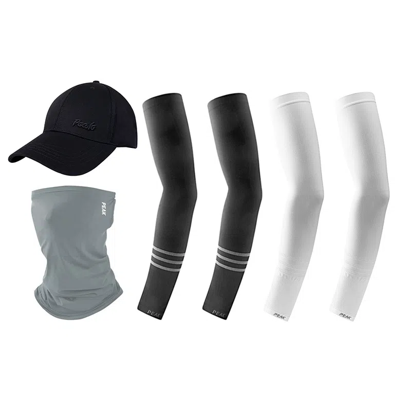 匹克 冰丝防紫外线护臂夏季开车运动骑行户外 锦纶 防晒袖 男女同款情侣款