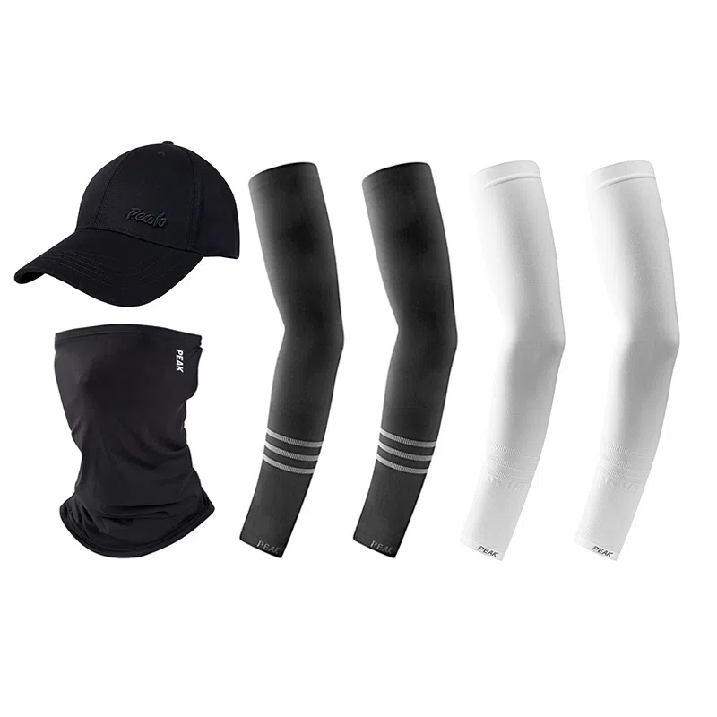 匹克 冰丝防紫外线护臂夏季开车运动骑行户外 锦纶 防晒袖 男女同款情侣款