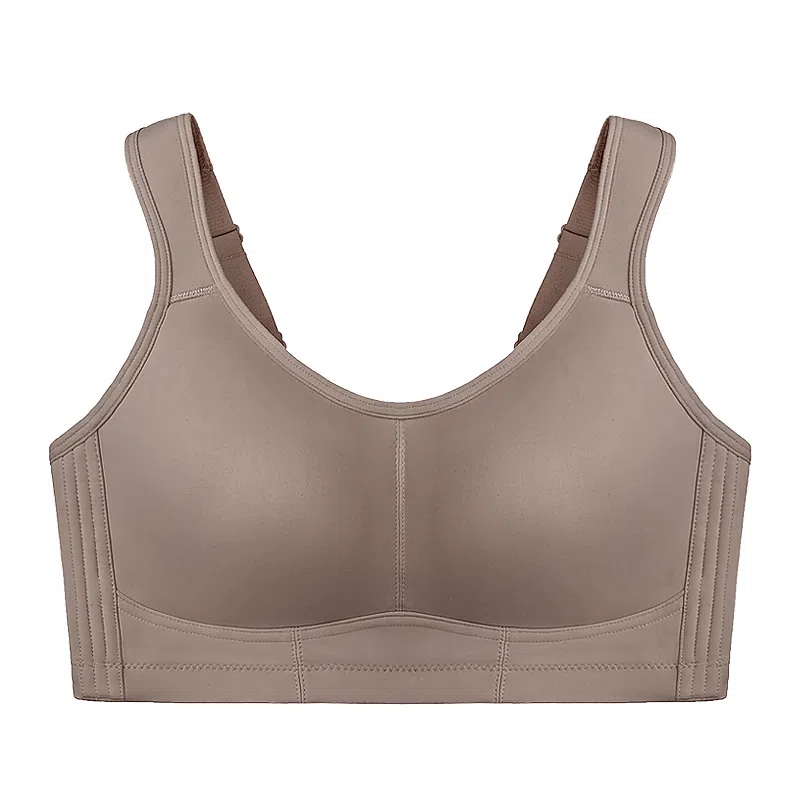 千奈美 防震无痕大胸显小收副乳防下垂运动文胸 女款