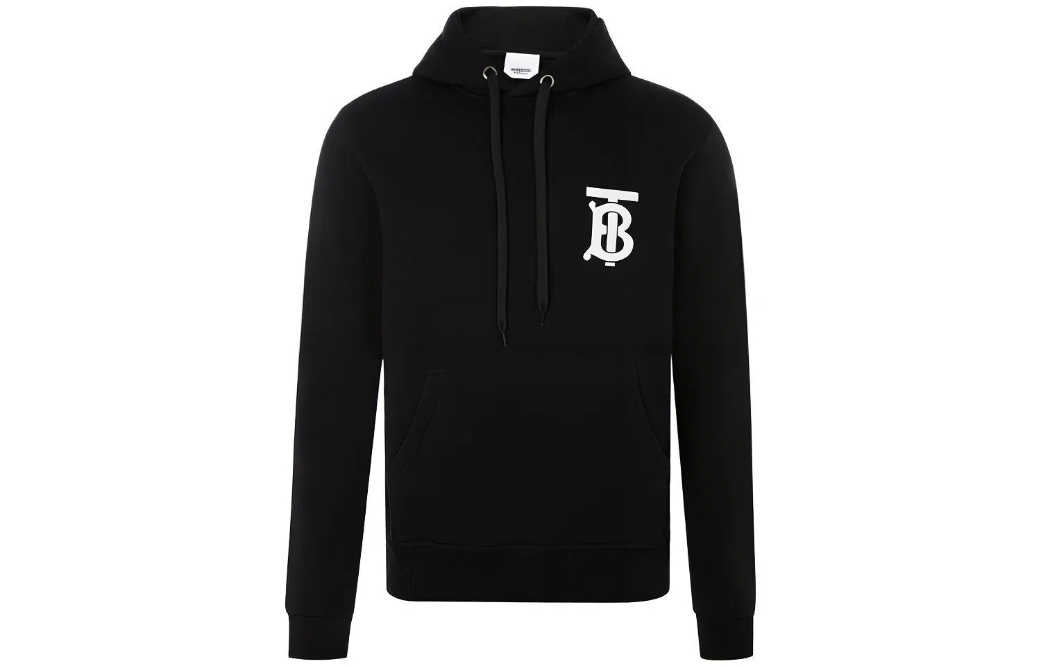 Burberry SS21 Classic Letter Print Hoodie Black