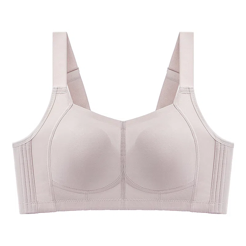 千奈美 大胸显小舒适透气无钢圈防下垂文胸 女款