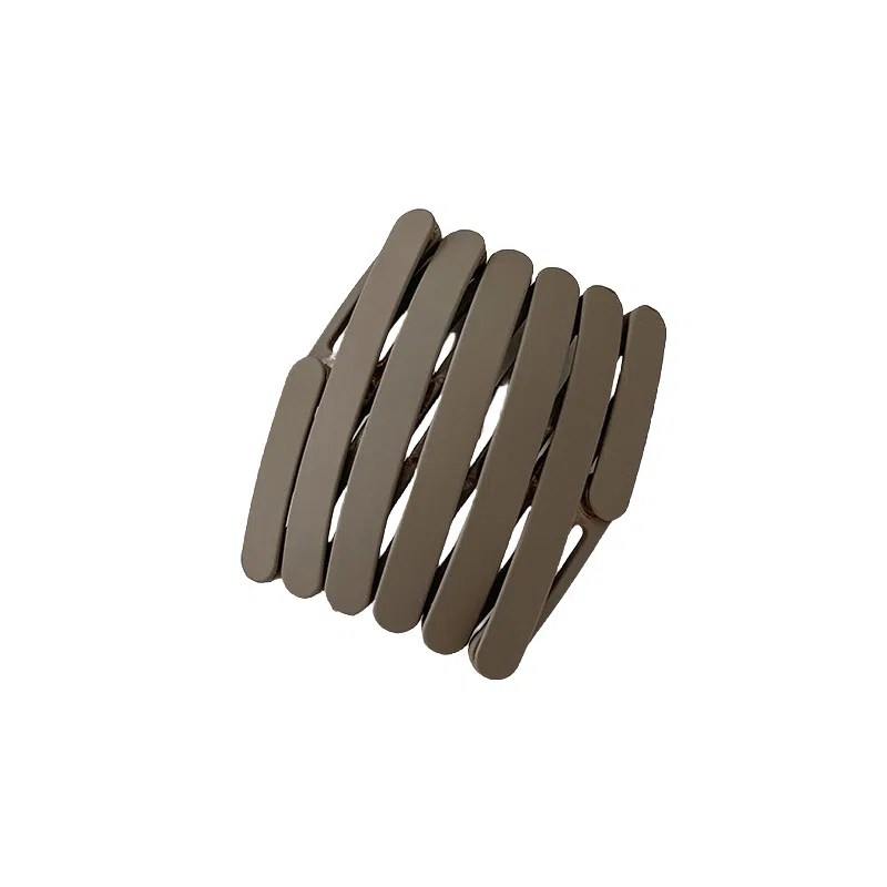 贯古今 旅行可伸缩折叠女洗脸专用带齿压发防滑碎发头箍刘海发卡发捆 亚克力 发箍 女款