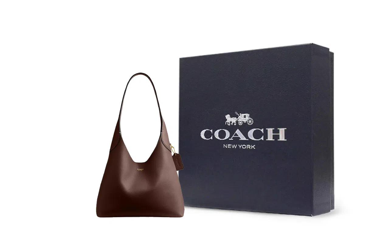 COACH Brooklyn 28 Logo Hobo