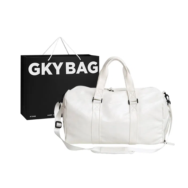 GKY Gym Bag White/Black