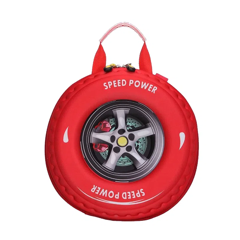 Bywhich 3D Car Tire Backpack