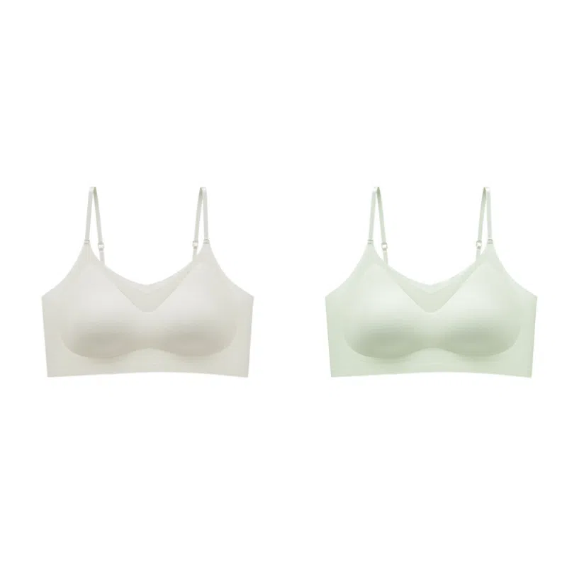 俞兆林 极简风无钢圈无痕上托聚拢舒适防下垂收副乳美背文胸 女款 组合装