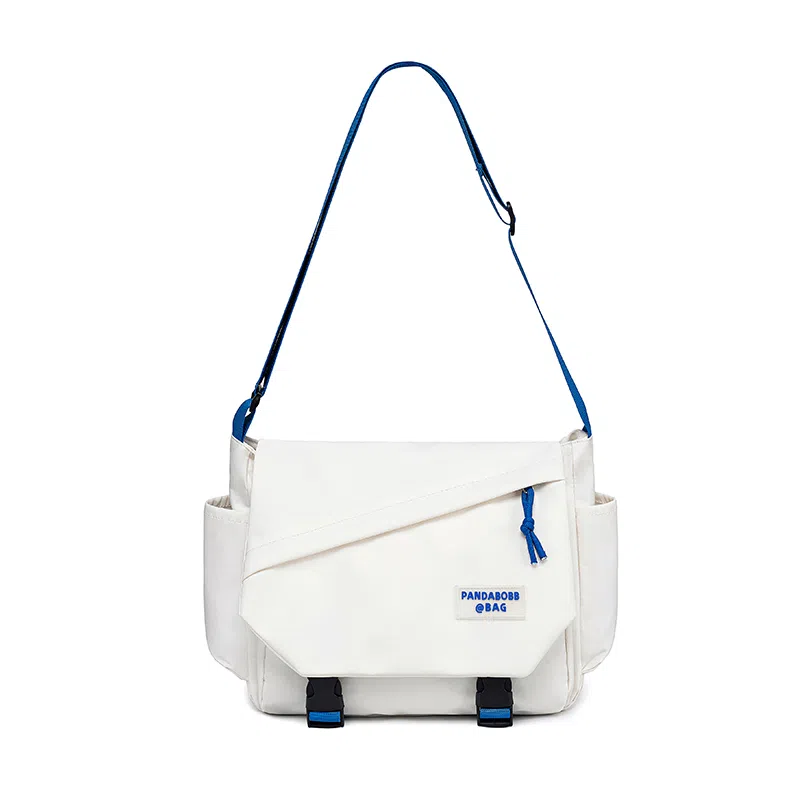PANDABOBB Oxford Shoulder Bag Black/White