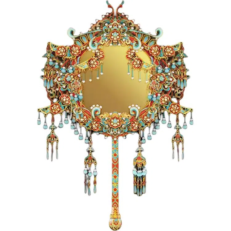 拼酷 菱花镜-鹊影国风 拼图 菱花镜鹊影