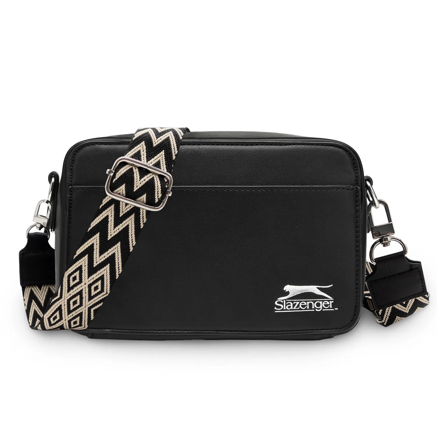 Slazenger Retro Logo Waist Bag Black