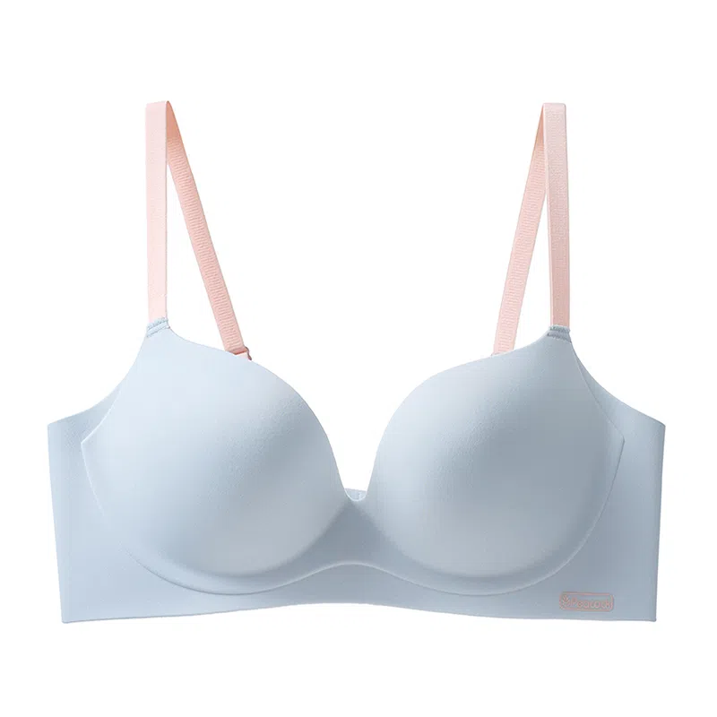 欧迪芬 舒适无痕小胸聚拢无钢圈软支撑防下垂侧收副乳透气文胸 女款