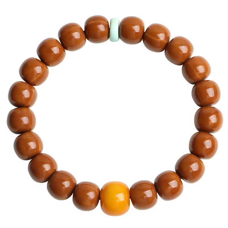 木盛缘 佛珠桶珠盘玩 猴头核桃 手串 男女同款情侣款