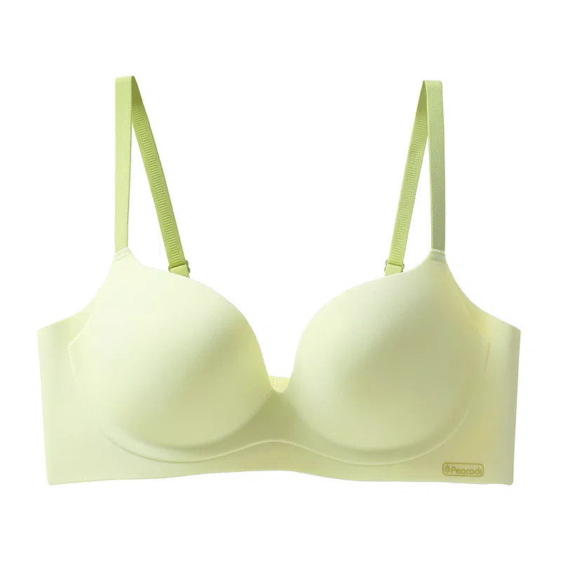 欧迪芬 舒适无痕小胸聚拢无钢圈软支撑防下垂侧收副乳透气文胸 女款