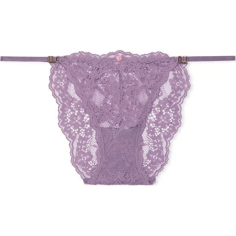 Victoria's Secret DREAM ANGELS Lace Adjustable String Bikini Panty FP 1