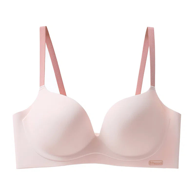 欧迪芬 舒适无痕小胸聚拢无钢圈软支撑防下垂侧收副乳透气文胸 女款