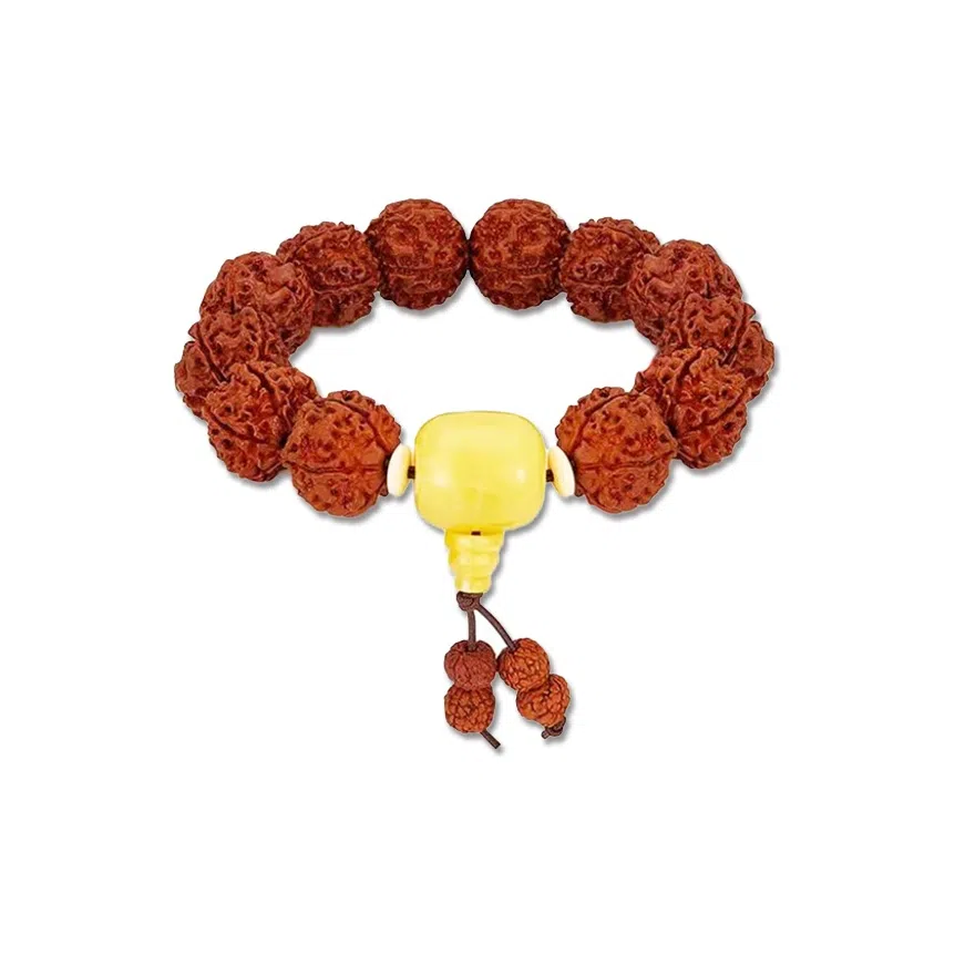 陌阡雪 国潮中式满肉经典款五瓣 金刚菩提 手串 男女同款情侣款