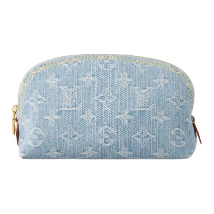 LOUIS VUITTON Sky Denim Pochette Cosmetique