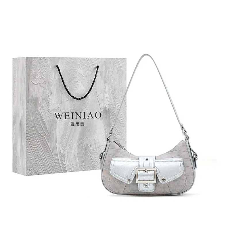 Vineo Shoulder Bag Black/Silver