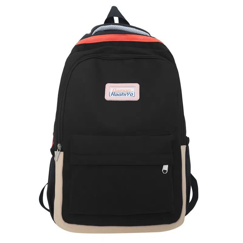 行途 初高中学生大学生简约校园风韩版 双肩包 尼龙 女款 多色