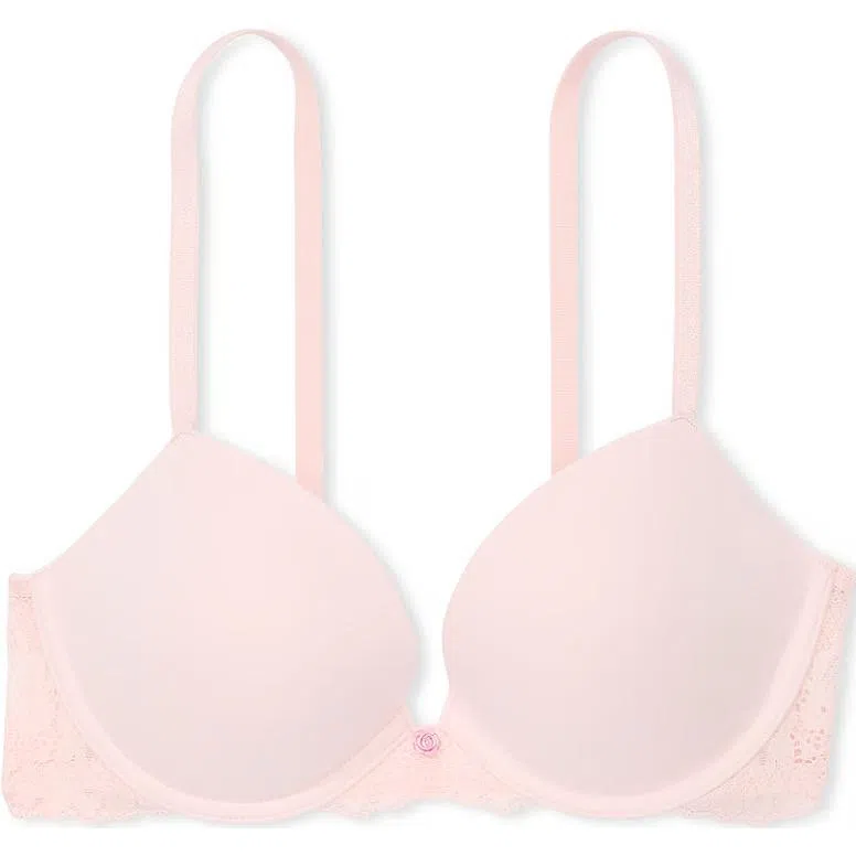 Victoria's Secret Dream Angels Lace Push-Up Bra Purest Pink