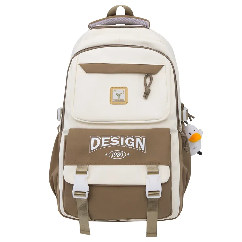 醇龙 百搭时尚多隔层 尼龙 双肩包 男女同款情侣款 多色