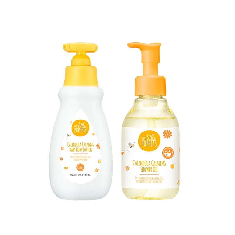 纽乐葆 金盏花婴儿润肤乳新生儿宝宝身体乳按摩保湿乳 温和