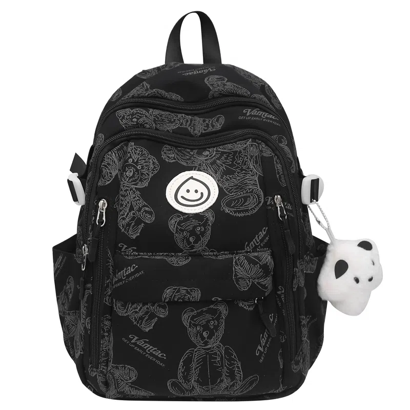 醇龙 学生高颜值大容量小众百搭轻便旅行 书包背包双肩包 女款 尼龙 多色