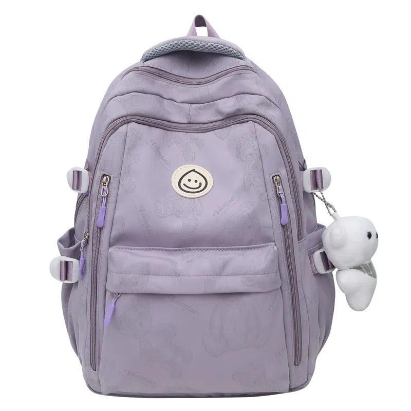 醇龙 学生高颜值大容量小众百搭轻便旅行 书包背包双肩包 女款 尼龙 多色