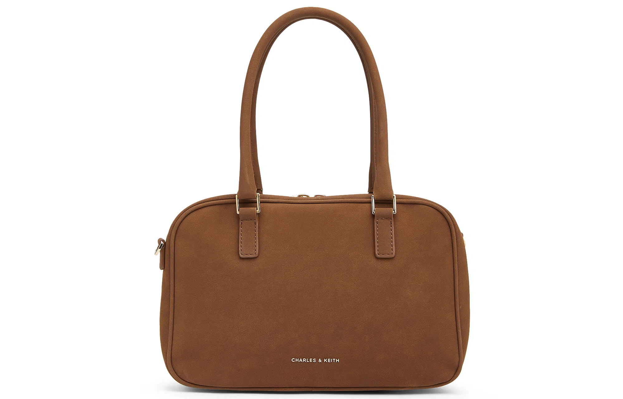 CHARLES&KEITH Boston Bag Brown