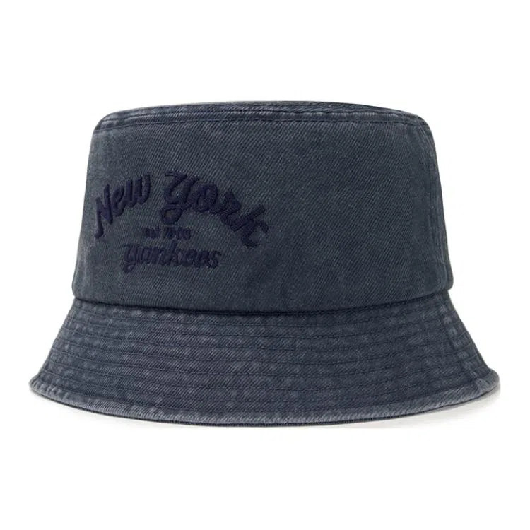 MLB Logo Bucket Hat Charcoal