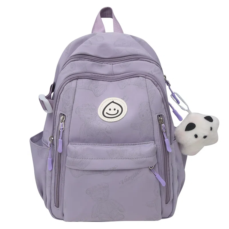 醇龙 学生高颜值大容量小众百搭轻便旅行 书包背包双肩包 女款 尼龙 多色