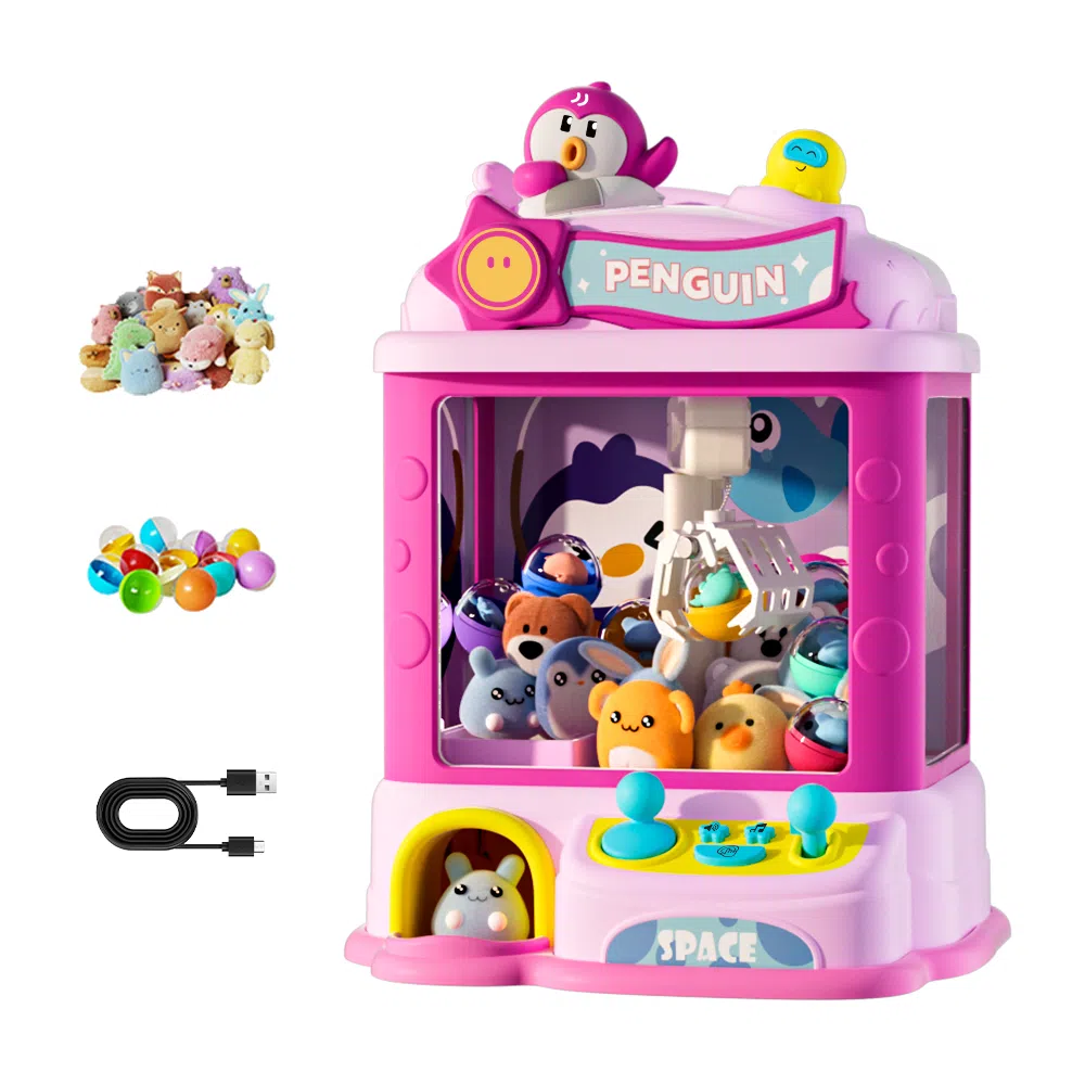 澳梦星 大号抓娃娃机 家用扭蛋机 遥控玩具