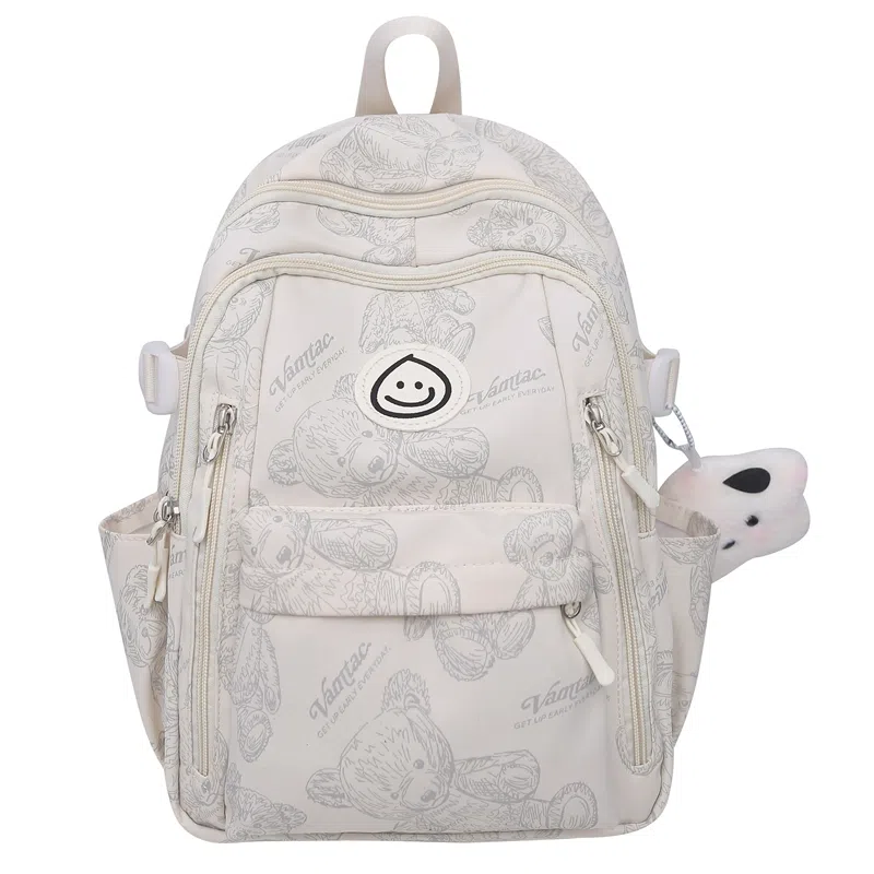 醇龙 学生高颜值大容量小众百搭轻便旅行 书包背包双肩包 女款 尼龙 多色