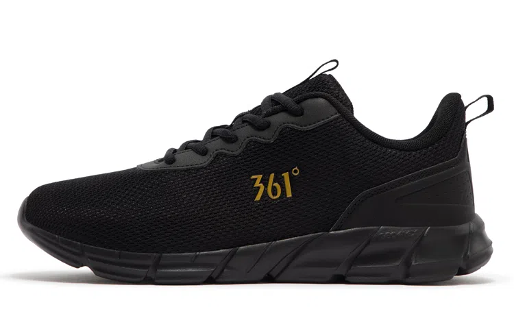 361° Running Shoes Black Gold