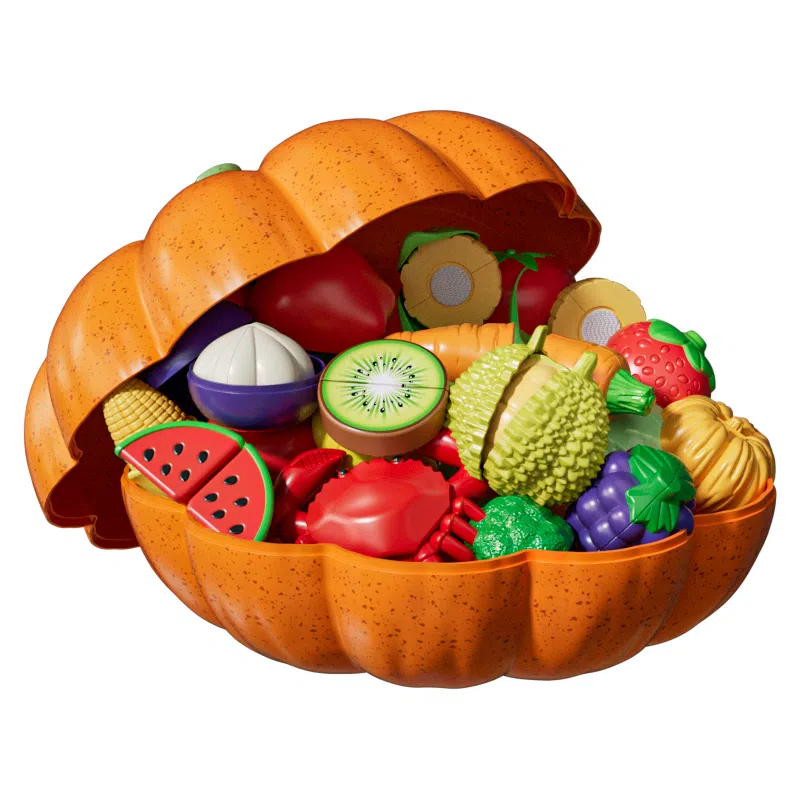 澳梦星 水果蔬菜切切乐 厨房过家家切菜 早教益智玩具