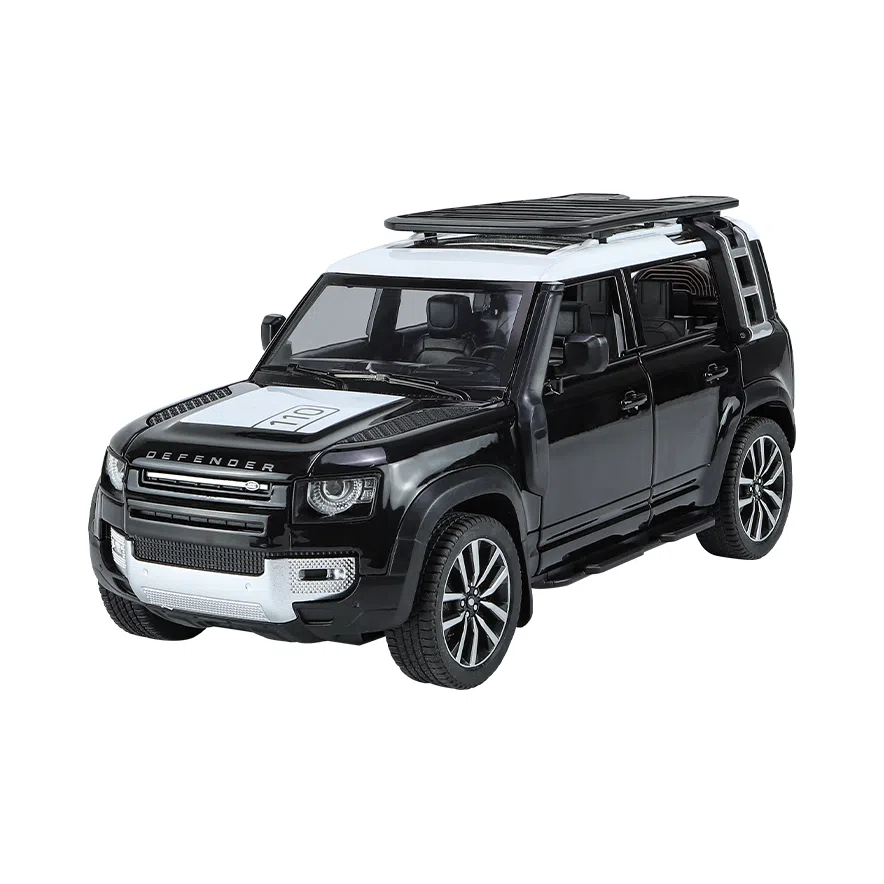 奇艺 路虎卫士 大号合金车模 成品模型