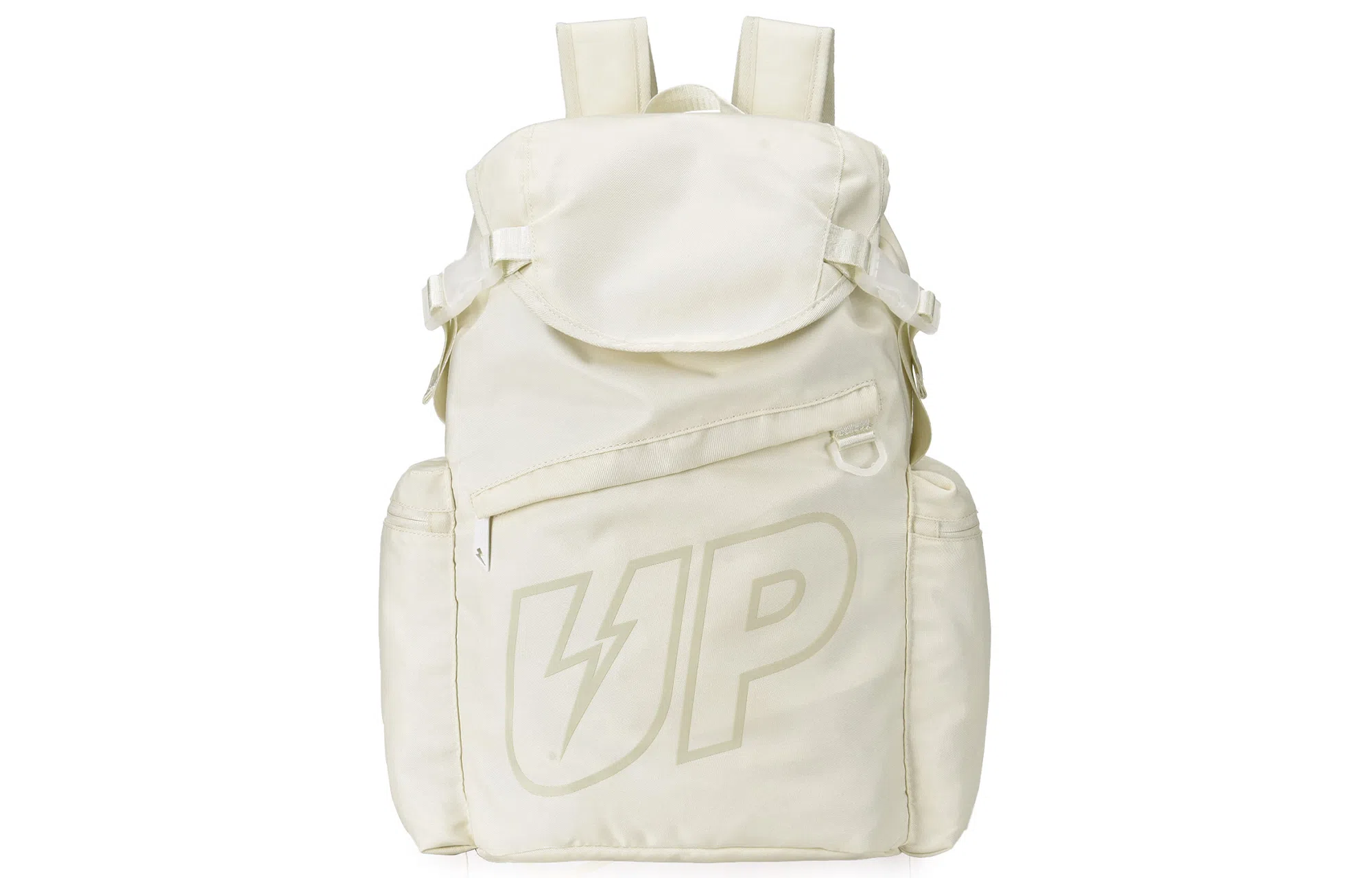 TURN UP Backpack Beige