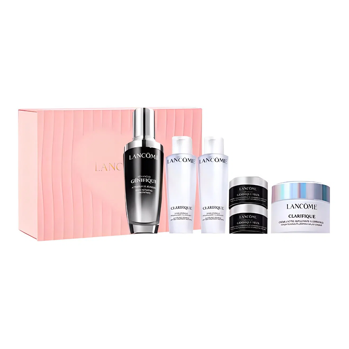 兰蔻 七夕限定小黑瓶精华护肤套装 保湿补水 六件套