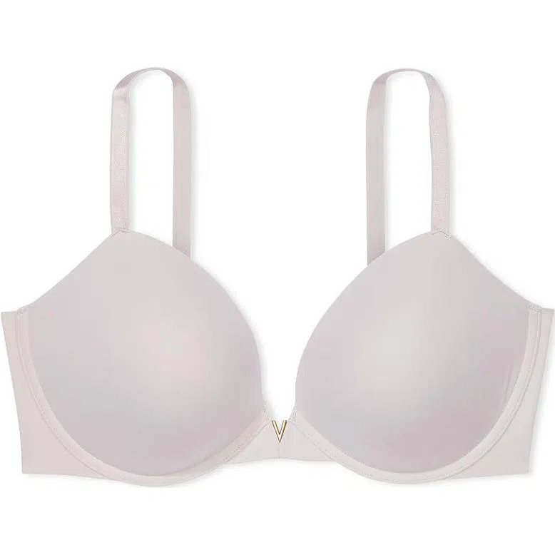 Victoria's Secret Dream Angels Lace Push-Up Bra Silver Pearl
