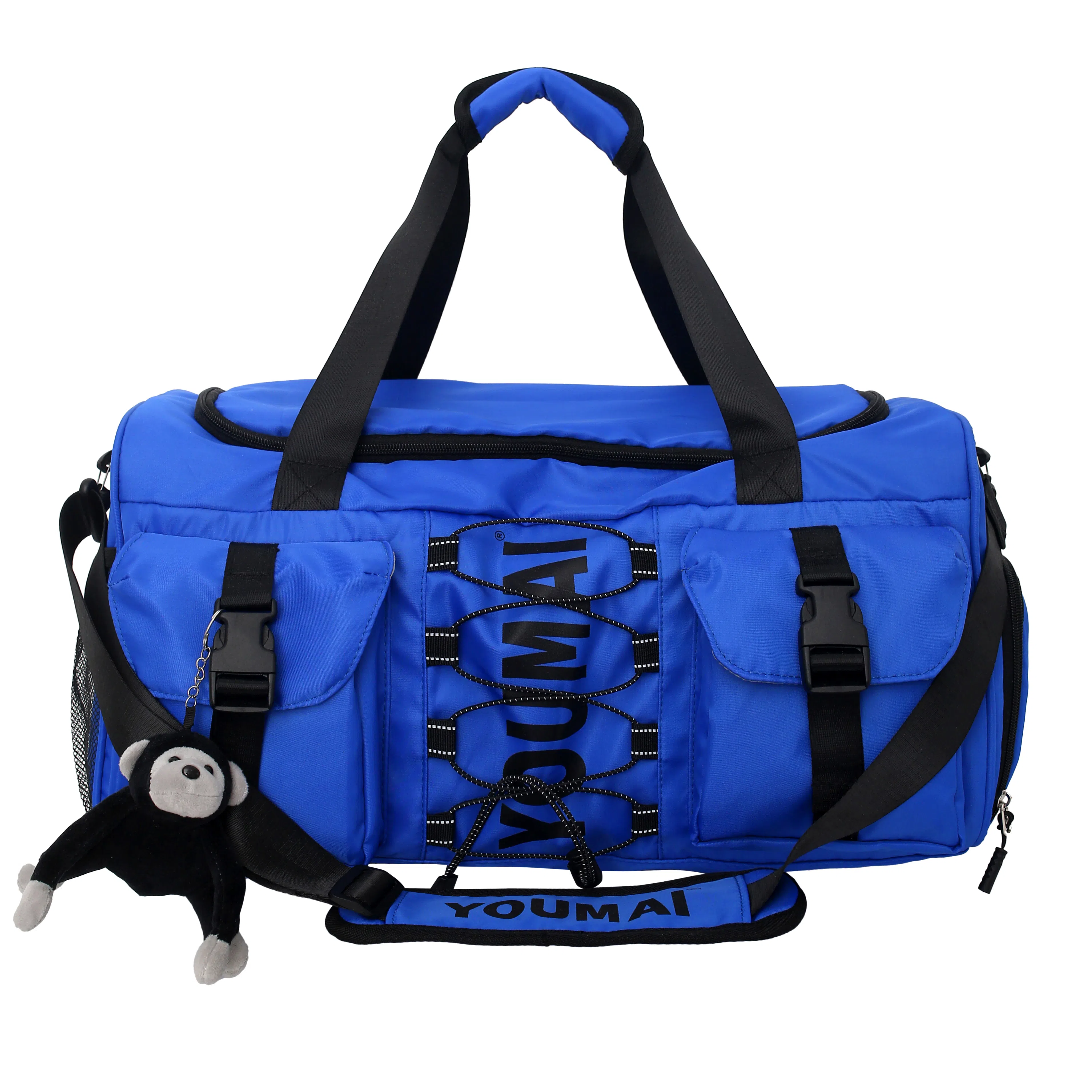 醇龙 大容量  干湿分离  多用途 时尚挂件 尼龙 旅行包 男女同款情侣款 多色