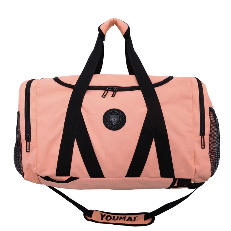 醇龙 大容量多功能干湿分离 牛津布 旅行包 男女同款情侣款 黑/红/灰/白/青绿/粉/黄/紫